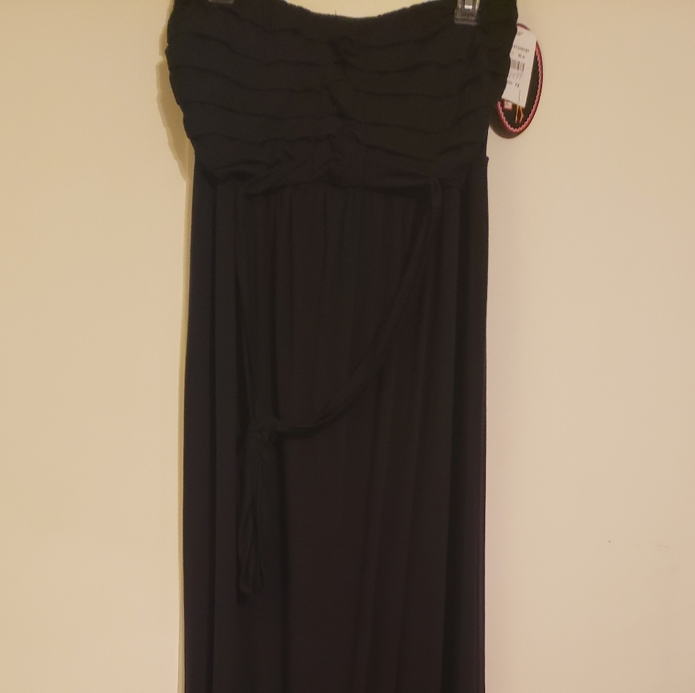 NWT Paperdoll Black Halter top Dress
